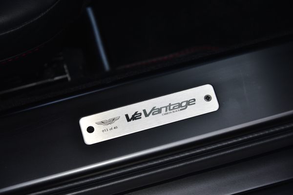 2012 Aston Martin V12 Vantage Carbon Black sold by Sandbox Motors