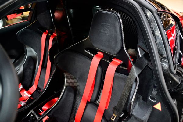 2019 McLaren Senna in Volcano Red, previously sold by Sandbox Motors