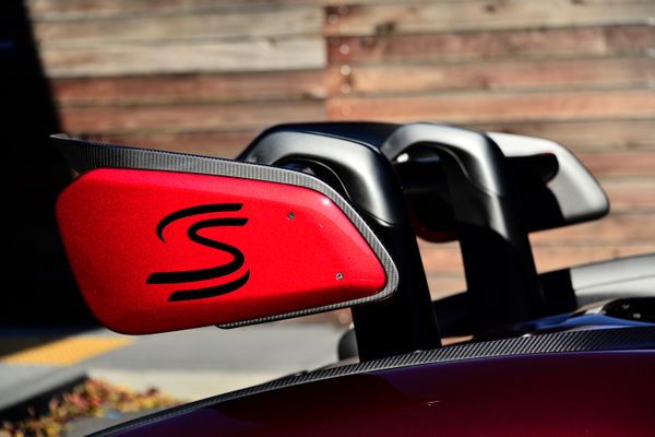 2019 McLaren Senna in Volcano Red, previously sold by Sandbox Motors