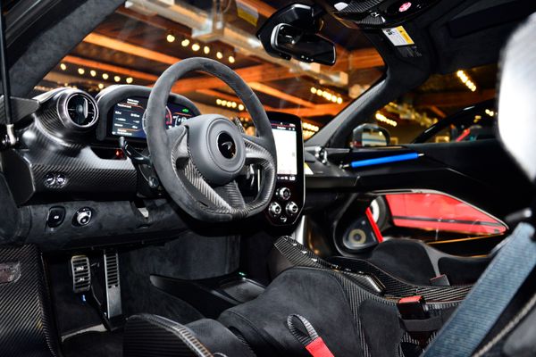 2019 McLaren Senna in Volcano Red, previously sold by Sandbox Motors