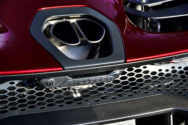 2019 McLaren Senna in Volcano Red, previously sold by Sandbox Motors