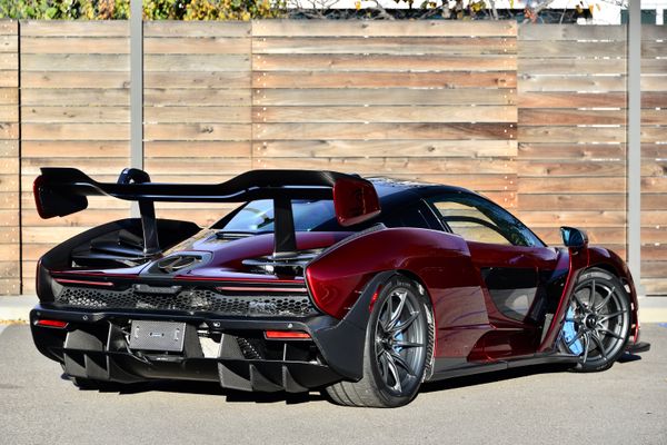 2019 McLaren Senna in Volcano Red, previously sold by Sandbox Motors