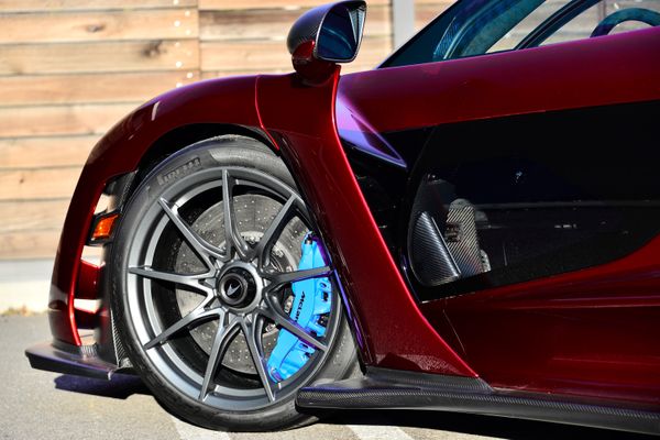 2019 McLaren Senna in Volcano Red, previously sold by Sandbox Motors