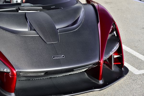 2019 McLaren Senna in Volcano Red, previously sold by Sandbox Motors