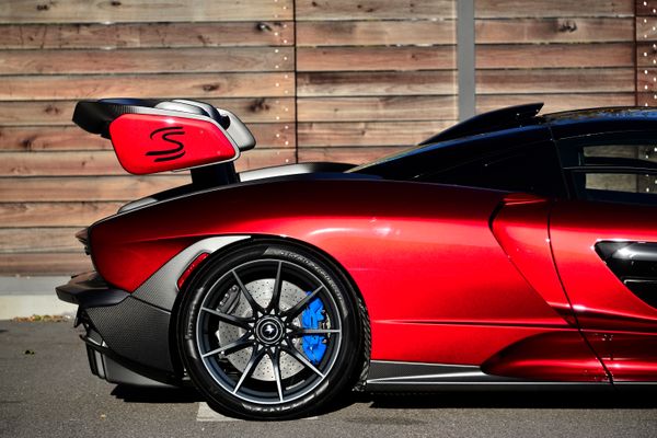 2019 McLaren Senna in Volcano Red, previously sold by Sandbox Motors