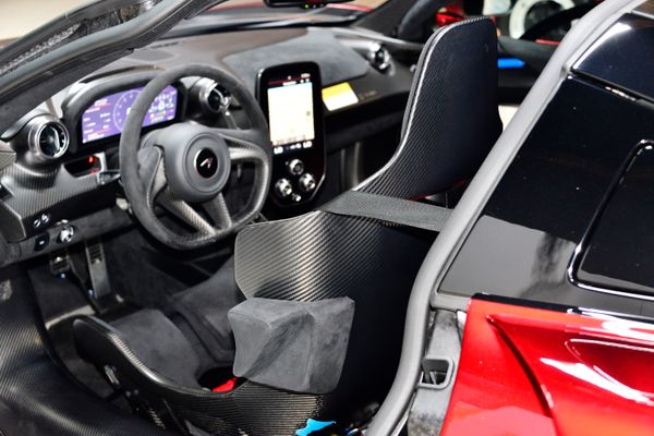 2019 McLaren Senna in Volcano Red, previously sold by Sandbox Motors