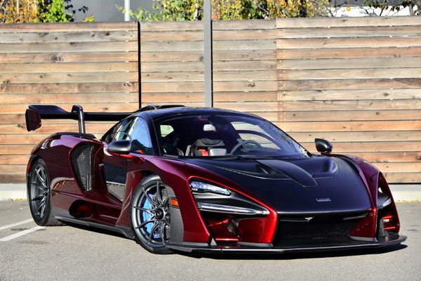 2019 McLaren Senna in Volcano Red, previously sold by Sandbox Motors