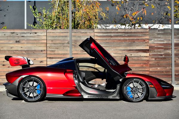 2019 McLaren Senna in Volcano Red, previously sold by Sandbox Motors
