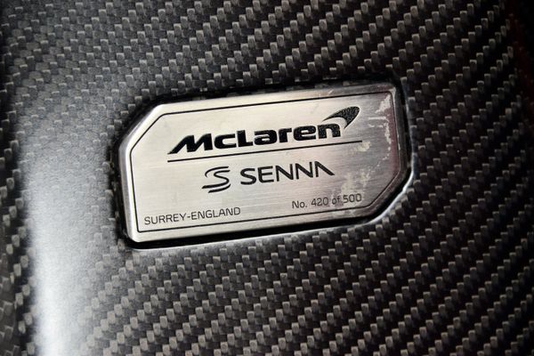 2019 McLaren Senna in Volcano Red, previously sold by Sandbox Motors