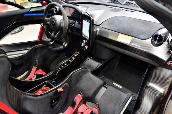 2019 McLaren Senna in Volcano Red, previously sold by Sandbox Motors