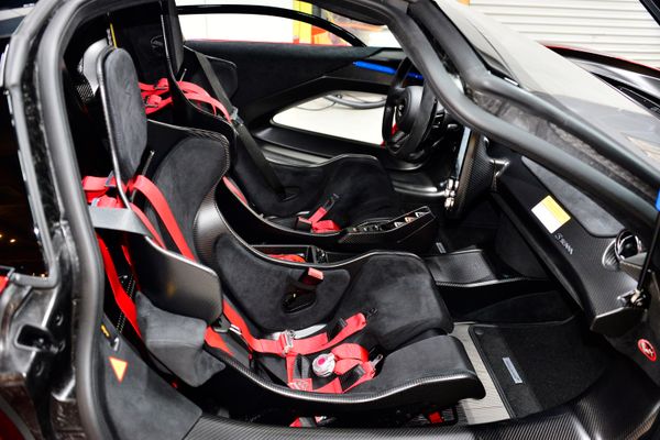 2019 McLaren Senna in Volcano Red, previously sold by Sandbox Motors