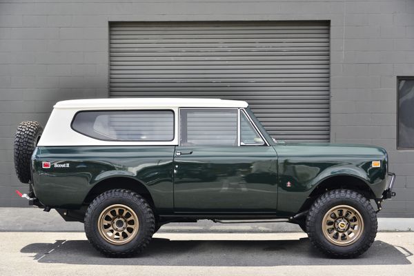 1973 International Harvester Scout II, Epsom Green Metallic, previously sold by Sandbox Motors