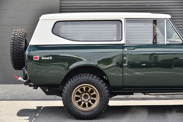 1973 International Harvester Scout II, Epsom Green Metallic, previously sold by Sandbox Motors