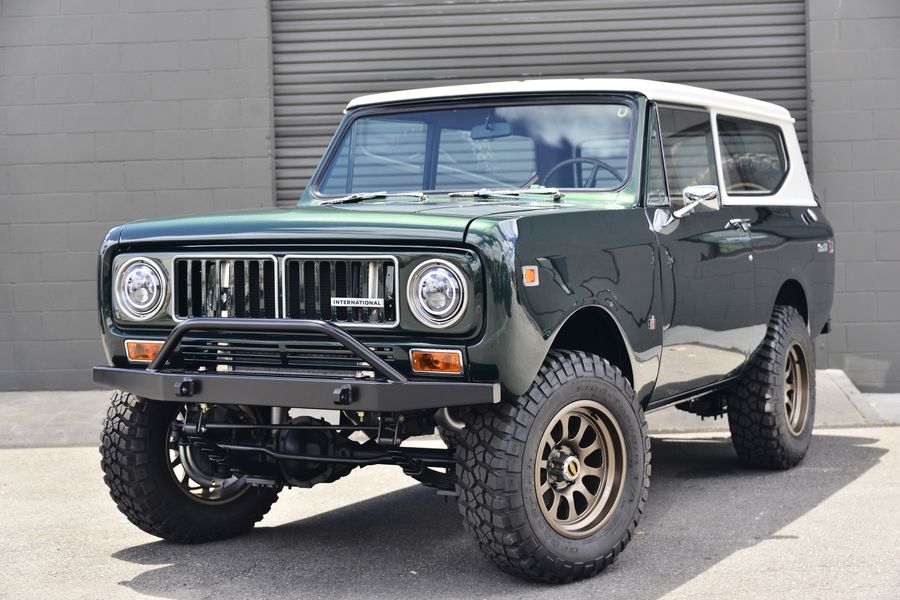 1973 International Harvester Scout II, Epsom Green Metallic, previously sold by Sandbox Motors