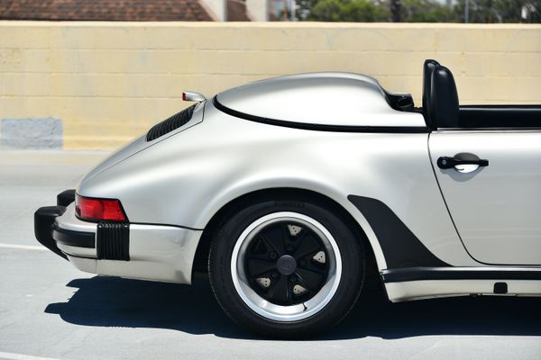 Linen Grey Metallic 1989 Porsche 911 Speedster Previously Sold by Sandbox Motors