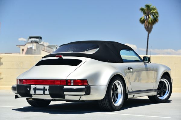Linen Grey Metallic 1989 Porsche 911 Speedster Previously Sold by Sandbox Motors