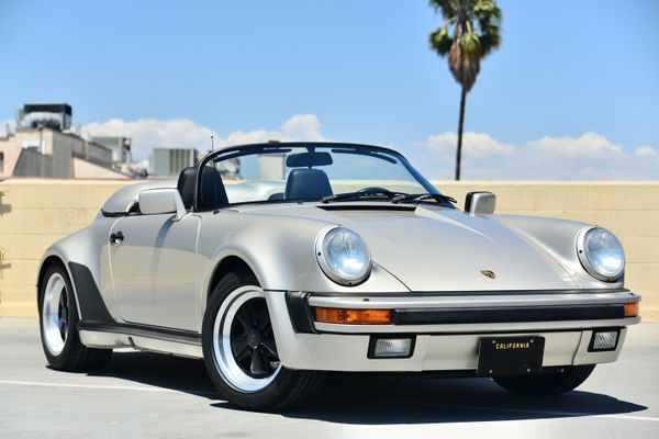 Linen Grey Metallic 1989 Porsche 911 Speedster Previously Sold by Sandbox Motors