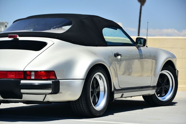 Linen Grey Metallic 1989 Porsche 911 Speedster Previously Sold by Sandbox Motors