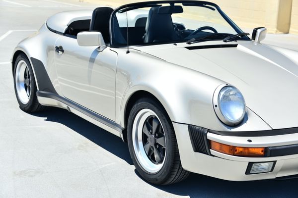 Linen Grey Metallic 1989 Porsche 911 Speedster Previously Sold by Sandbox Motors