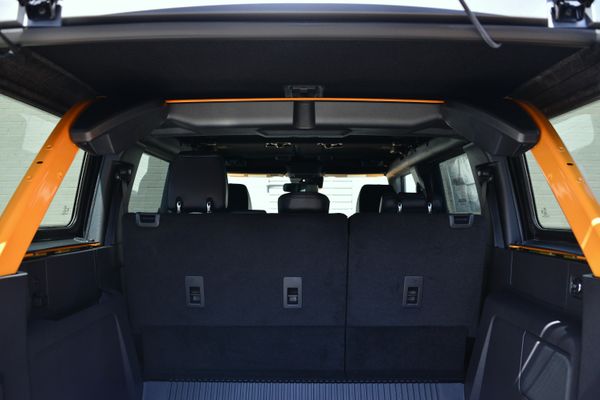 2022 Ford Bronco Wildtrak V6 4-Door, Cyber Orange Metallic, previously sold by Sandbox Motors