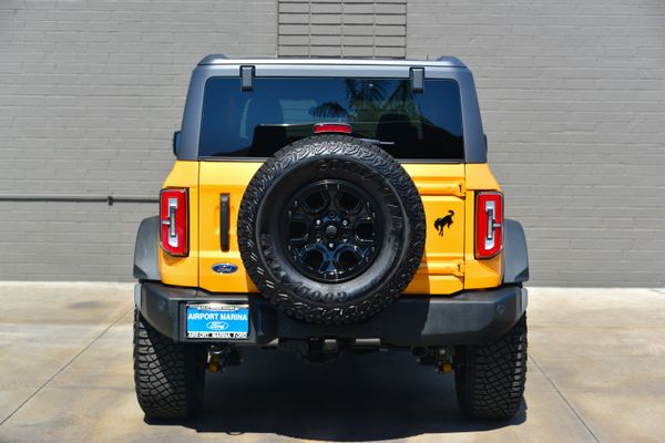 2022 Ford Bronco Wildtrak V6 4-Door, Cyber Orange Metallic, previously sold by Sandbox Motors