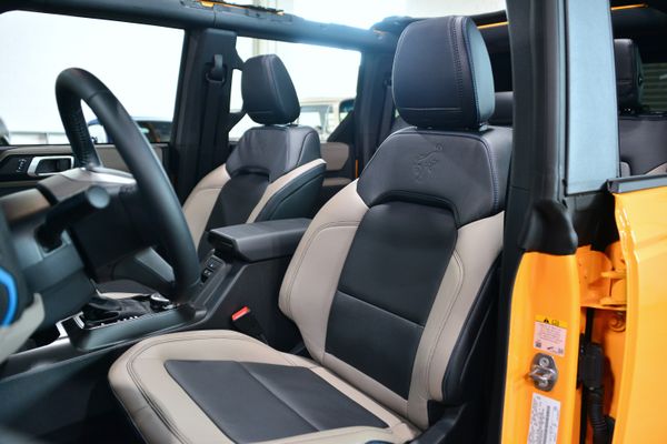 2022 Ford Bronco Wildtrak V6 4-Door, Cyber Orange Metallic, previously sold by Sandbox Motors