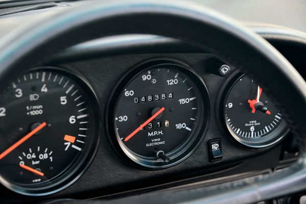 1985 Porsche 930 for sale and sold by Sandbox Motors. A stunning black Turbo Coupe.
