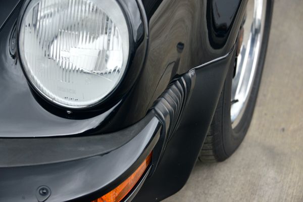 1985 Porsche 930 for sale and sold by Sandbox Motors. A stunning black Turbo Coupe.