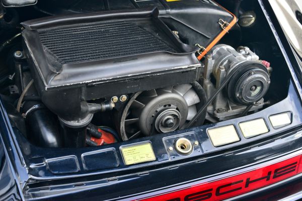1985 Porsche 930 for sale and sold by Sandbox Motors. A stunning black Turbo Coupe.