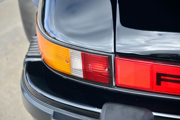 1985 Porsche 930 for sale and sold by Sandbox Motors. A stunning black Turbo Coupe.