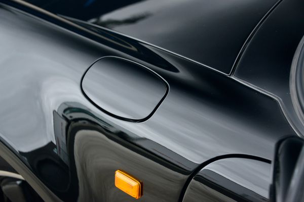 1985 Porsche 930 for sale and sold by Sandbox Motors. A stunning black Turbo Coupe.