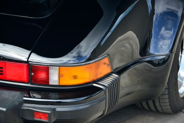 1985 Porsche 930 for sale and sold by Sandbox Motors. A stunning black Turbo Coupe.