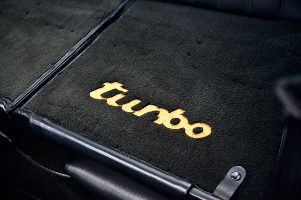 1985 Porsche 930 for sale and sold by Sandbox Motors. A stunning black Turbo Coupe.