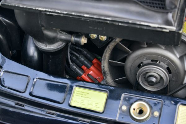1985 Porsche 930 for sale and sold by Sandbox Motors. A stunning black Turbo Coupe.