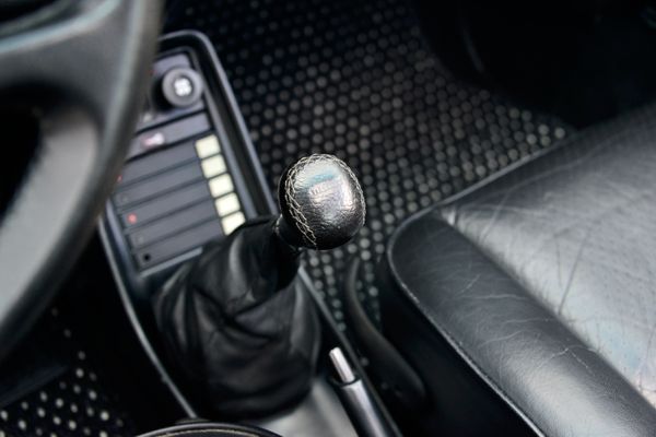 1985 Porsche 930 for sale and sold by Sandbox Motors. A stunning black Turbo Coupe.