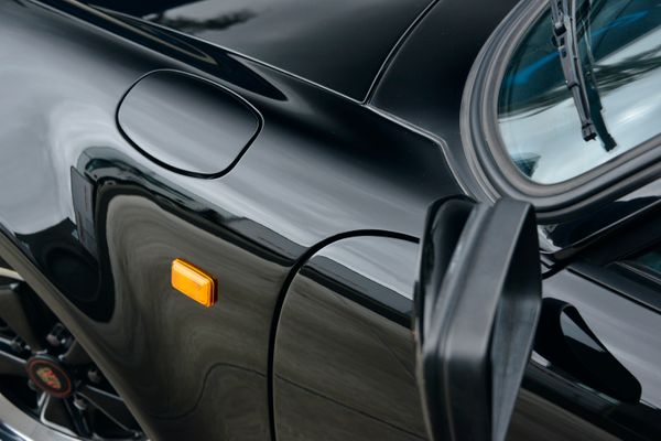 1985 Porsche 930 for sale and sold by Sandbox Motors. A stunning black Turbo Coupe.