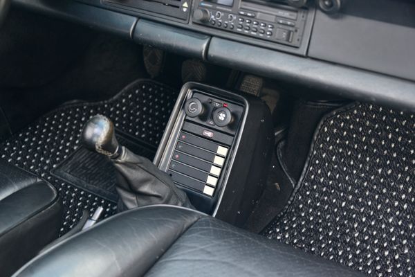 1985 Porsche 930 for sale and sold by Sandbox Motors. A stunning black Turbo Coupe.
