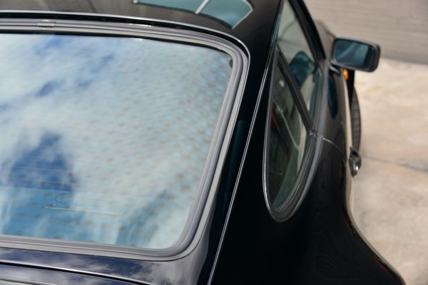 1985 Porsche 930 for sale and sold by Sandbox Motors. A stunning black Turbo Coupe.