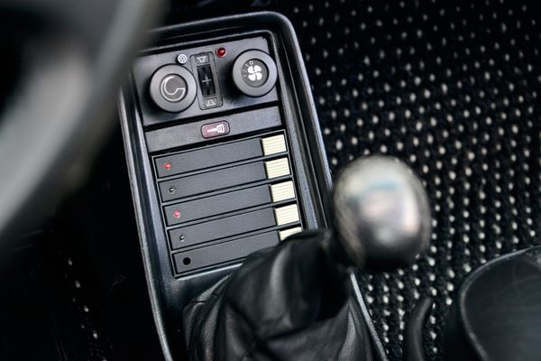 1985 Porsche 930 for sale and sold by Sandbox Motors. A stunning black Turbo Coupe.