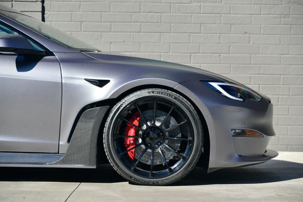 2022 Tesla Model S Plaid Grey previously sold by Sandbox Motors