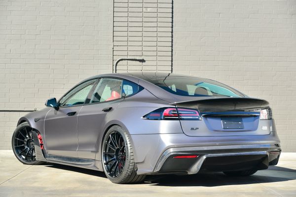 2022 Tesla Model S Plaid Grey previously sold by Sandbox Motors