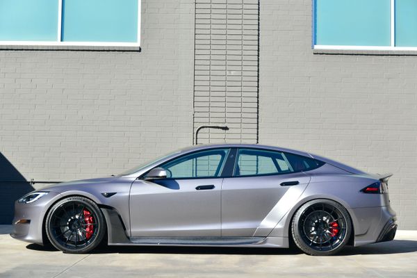 2022 Tesla Model S Plaid Grey previously sold by Sandbox Motors