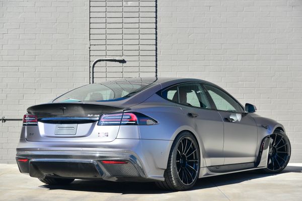 2022 Tesla Model S Plaid Grey previously sold by Sandbox Motors