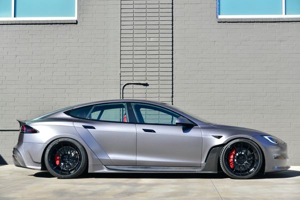 2022 Tesla Model S Plaid Grey previously sold by Sandbox Motors
