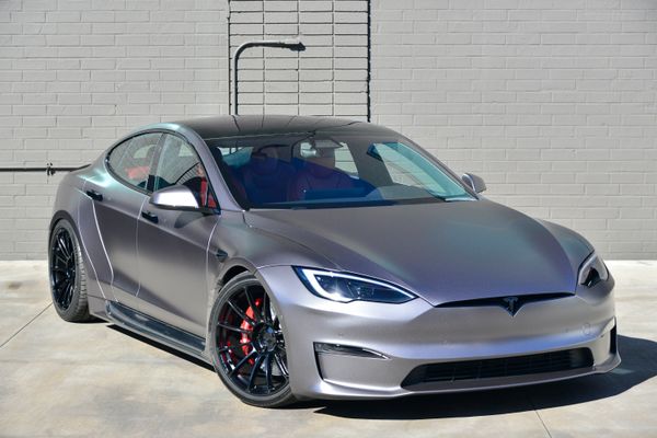 2022 Tesla Model S Plaid Grey previously sold by Sandbox Motors
