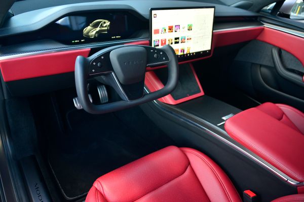 2022 Tesla Model S Plaid Grey previously sold by Sandbox Motors