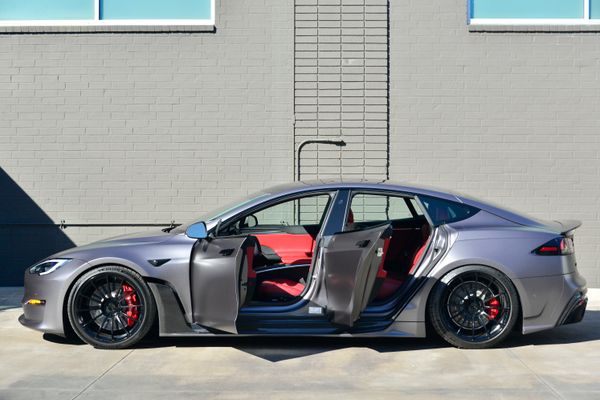 2022 Tesla Model S Plaid Grey previously sold by Sandbox Motors