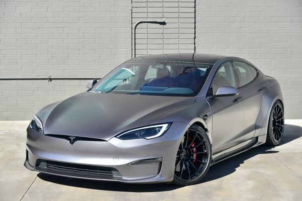 2022 Tesla Model S Plaid Grey previously sold by Sandbox Motors