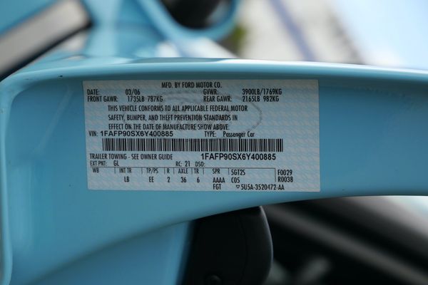 2006 Ford GT Heritage Edition