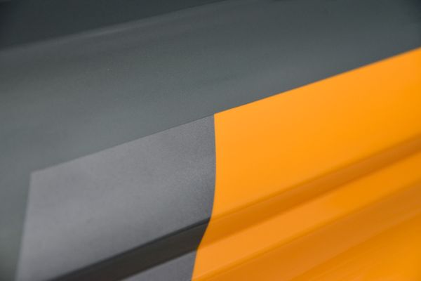 2022 Ford Bronco Wildtrak V6 4-Door, gray with orange accents, previously sold by Sandbox Motors